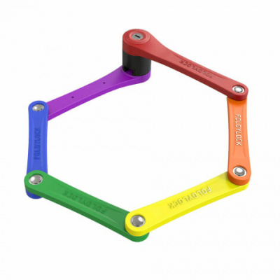 Foldylock Compact Pride Edition Bike Lock