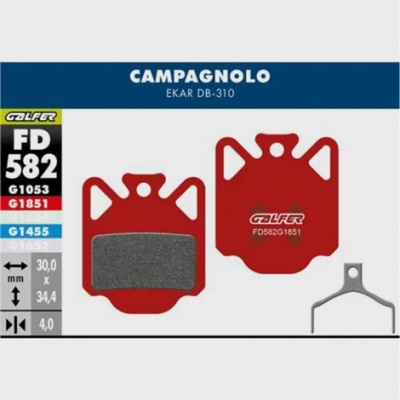 Galfer Advanced Bike Disc Brake Pads