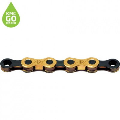 KMC X12 Ti-N Gold Pre-waxed Chain