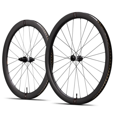 Reserve 42|49 Turbulent Aero DT Swiss 350 Carbon Road Wheelset 700c Black Shimano 12mm Front 142x12mm Rear Centerlock Pair 11-12 Speed Tubeless 700c