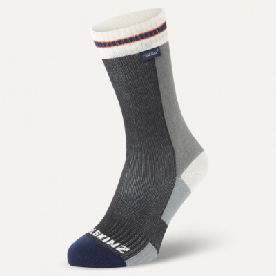 Sealskinz Billockby Waterproof All Weather Mid Length Lightweight Cycling Sock