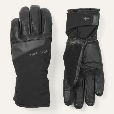 Sealskinz Fring Waterproof Extreme Cold Weather Insulated Gauntlet with Fusion Control Cycling Gloves