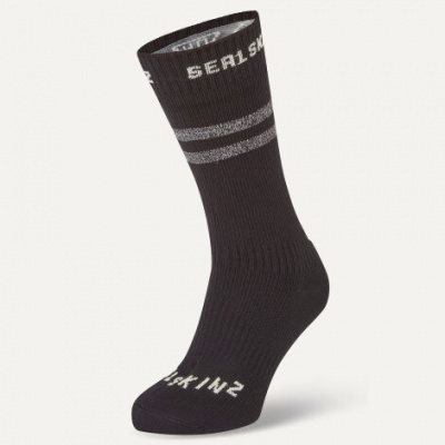 Sealskinz Runton Waterproof Cold Weather Mid Length Sock with Hydrostop