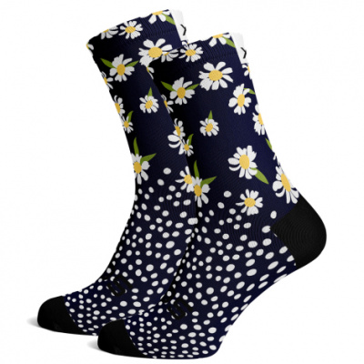 Sox Footwear Daisy Tropicals Premium Crew Socks