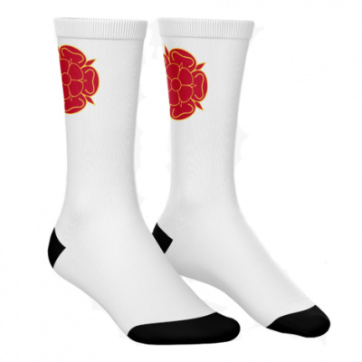 Sox Footwear Lancashire Rose Premium Crew Socks