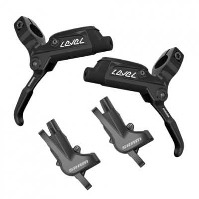 Sram Level Front And Rear Disc Brake Set