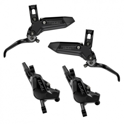 Sram Level Silver Stealth 2-Piston Front And Rear Disc Brake Set