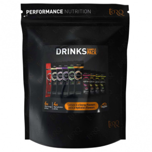 Torq SamplePouch Pack 10 Energy & Hydration Drinks (6 X Energy, 4 X Hydration)