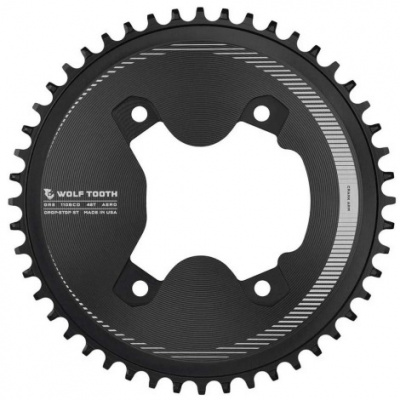 Wolf Tooth 110 BCD 4 Bolt Aero Chainring for Shimano GRX