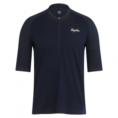 Rapha Men's Explore Zip Neck Technical T-shirt