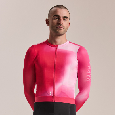 Rapha Men's Pro Team Long Sleeve Lightweight Cycling Jersey III