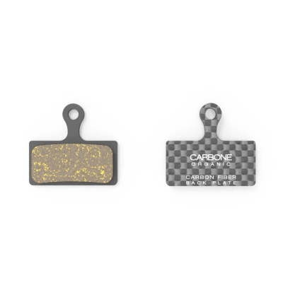 AMP Shimano XT/XTR/SLX Carbon Backed Disc Brake Pads - Organic