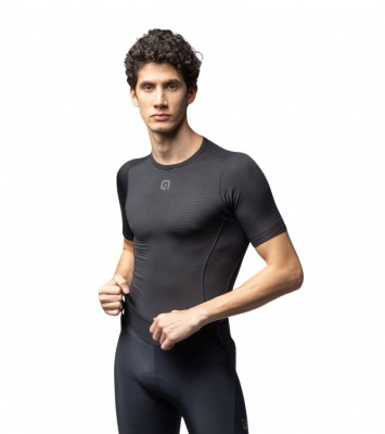 Ale Intimo Grid Short Sleeve Base Layer