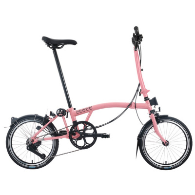 Brompton C Line 12 Speed Mid Bar Folding Bike
