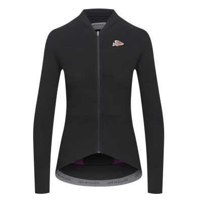 Cafe du Cycliste Corinne Textured Womens Long Sleeve Jersey