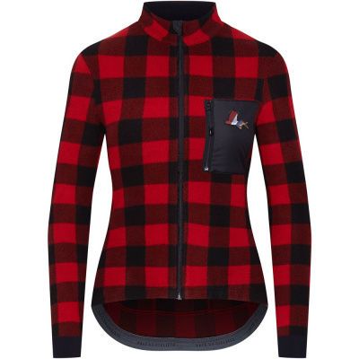 Cafe du Cycliste Solange Womens Fleece Long Sleeve Jersey