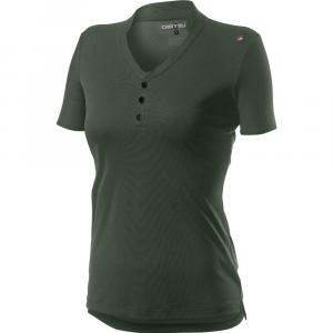 Castelli Tech Polo Womens Short Sleeve Shirt