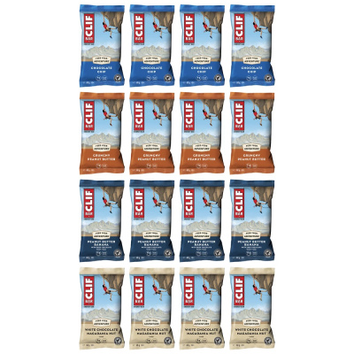 Clif Bar Energy 68g Bar Mixed Flavour Box