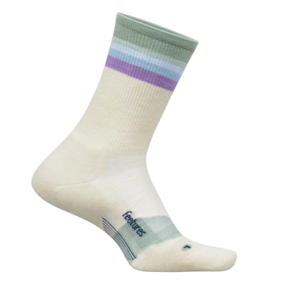 Feetures Merino 10 Max Cushion Mini Crew Running Socks