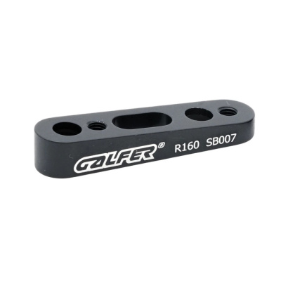 Galfer Caliper Adapter - Flat Mount Rear 140 to 160mm
