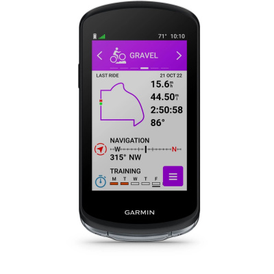 Garmin Edge 1040 GPS Cycling Computer With Handlebar Mount