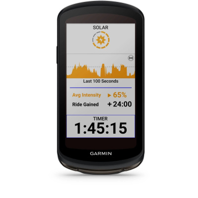 Garmin Edge 1040 Solar GPS Cycling Computer With Handlebar Mount