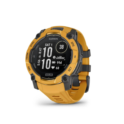 Garmin Instinct 3 Solar 50 mm GPS Watch - Limited Edition Alpine Rush