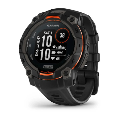 Garmin Instinct 3 a 45 mm Solar GPS Watch