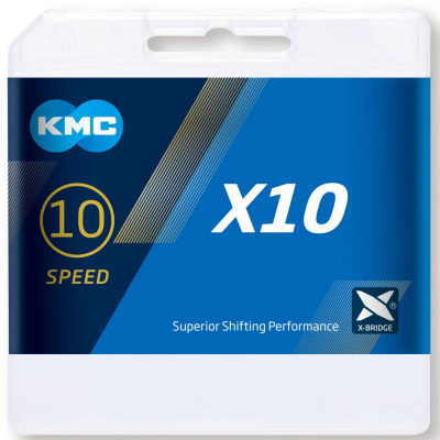 KMC X10 114L 10-Speed Bicycle Chain
