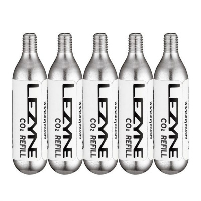 Lezyne Threaded 16g Co2 Cartridges - 5 Pack