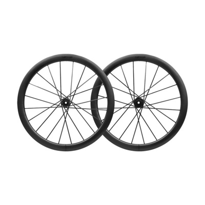 Lightweight Meilenstein ART Evo Disc Brake Road Carbon Wheelset Schwartz
