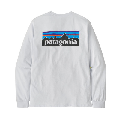 Patagonia Long Sleeve P-6 Logo Responsibili-Tee Men's T-Shirt