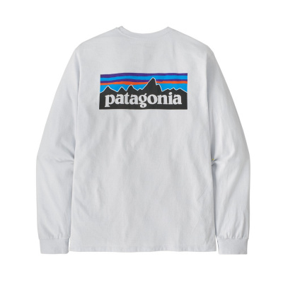 Patagonia Long Sleeve P-6 Logo Responsibili-Tee