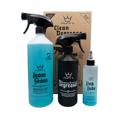 Peaty's Clean, Degrease and Lube Starter Pack