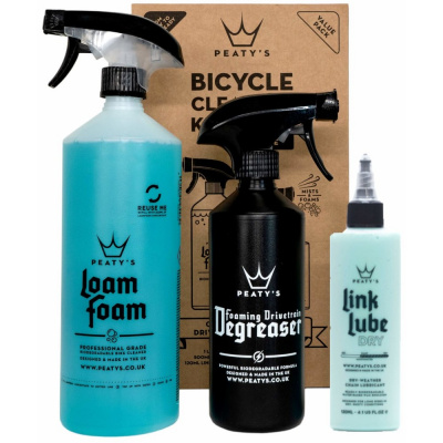 Peaty's Wash Degrease Lubricate Bicycle Cleaning Kit