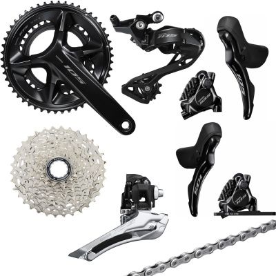Shimano 105 R7100 12-Speed Mechanical Disc Bike Groupset