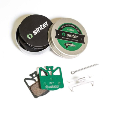 Sinter Campagnolo Disc Brake Pads - Green