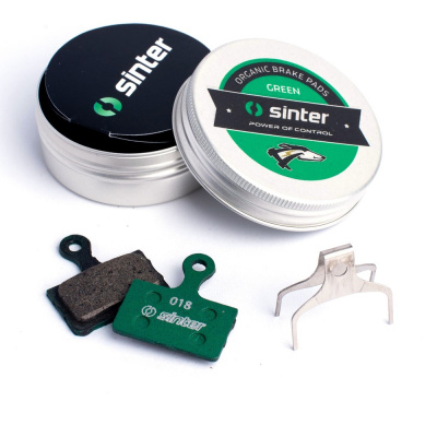 Sinter Shimano K Type Disc Brake Pads - Green