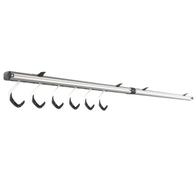 Stashed SpaceRail Bike Storage System - Ceiling - 6 Hooks