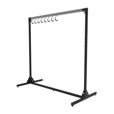 Stashed SpaceRail Freestanding Bike Storage System - 8 Hanging Hooks