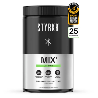 Styrkr MIX+ Dual-Carb & Electrolyte Mix Tub