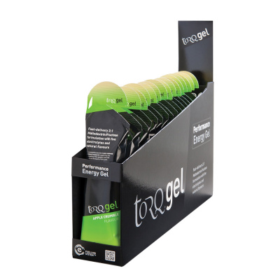 TORQ Energy Gel Box of 15 x 45g Gels