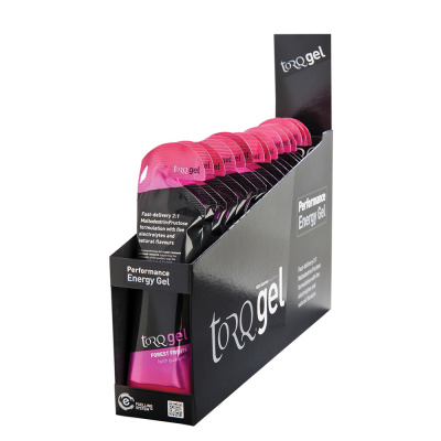 TORQ Energy Gel with Guarana Caffeinated Box of 15 x 45g Gels