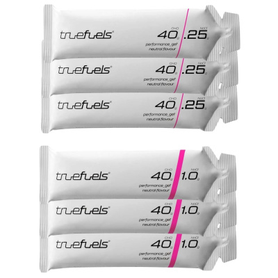 TrueFuels Performance Energy Gel - Mixed Box of 6 - Mixed - Low/High Salt