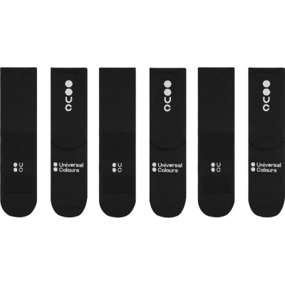 Universal Colours Mono Summer Cycling Socks 3 Pack