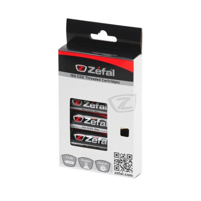 Zefal Co2 Threaded Cartridges 6 Pack - 16g