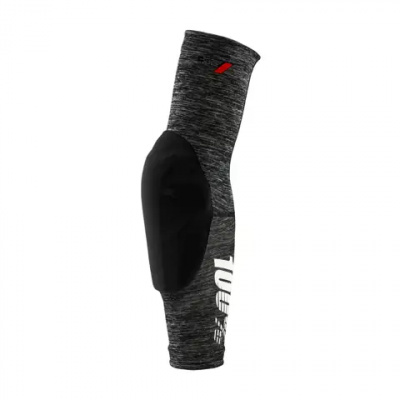 100 Teratec Elbow Guards Grey Heather/ Black