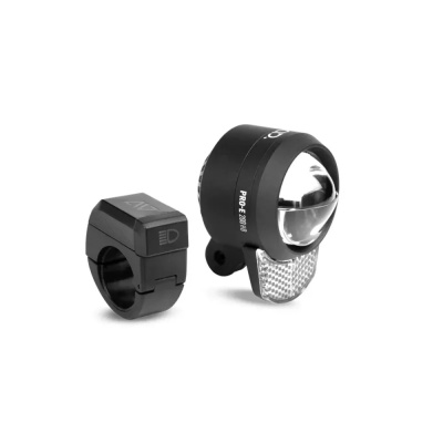Acid E-Bike Front Light Pro-E 200 High Beam X-Connect In Black