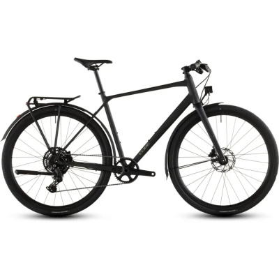 Cube Nulane Pro Fe Gravel Bike In Grey/Chrome