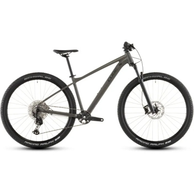 Cube Reaction Pro Mountain Bike In Old Grey/Black